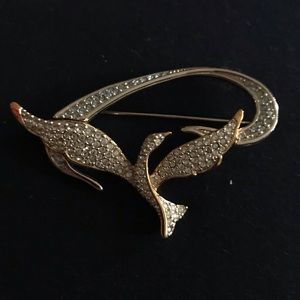 Swarovski Dove of Peace Brooch